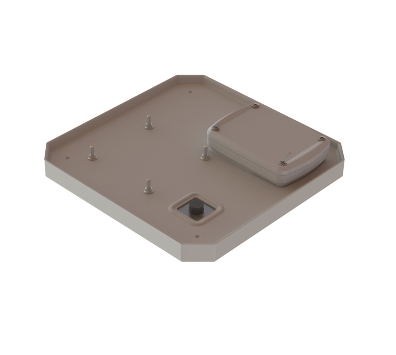 RFID система SAUK IoT-PRO, белый корпус, тыльная сторона