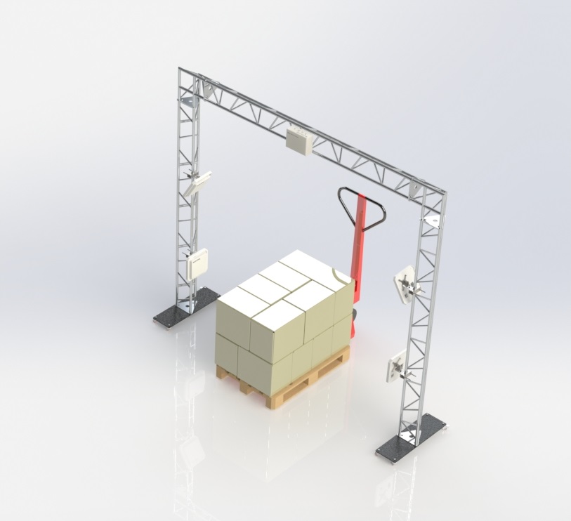 RFID портал для склада, контроль перемещения