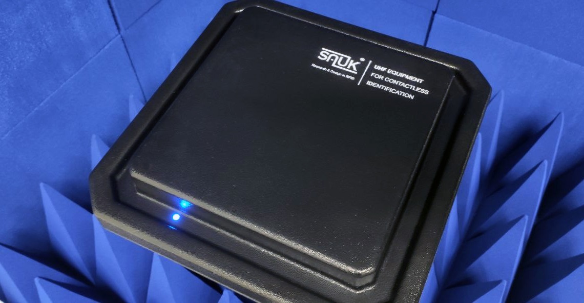 Испытания RFID-считывателя SAUK в безэховой камере
